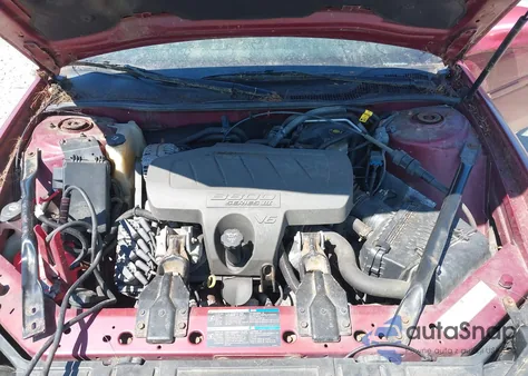 2006 Pontiac Grand Prix из США, поврежденный, VIN 2G2WP552861100491